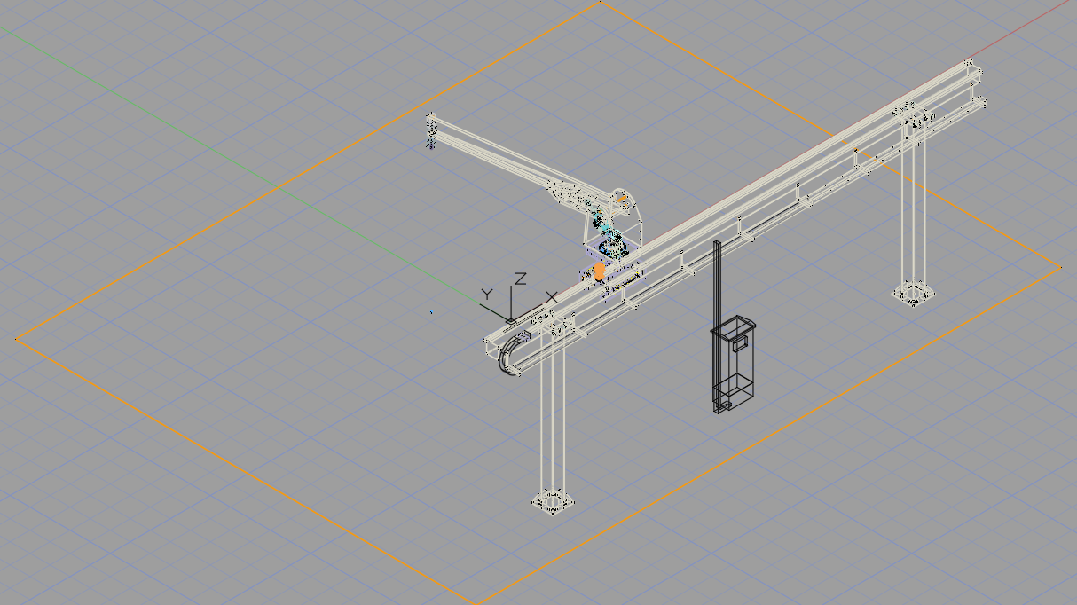 户外抓取工况与传感布点示意