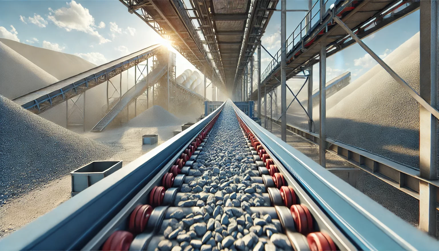 皮带输送机体积监测示意